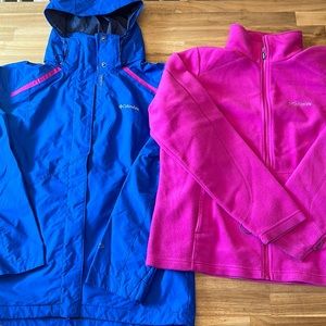 <3 Columbia Interchange Omni Heat Jacket XL
